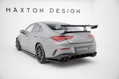 Zadní spoiler křídlo Mercedes-Benz CLA Coupe C118 carbon - horní úchycení