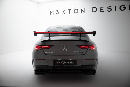 Zadní spoiler křídlo + LED Mercedes-Benz CLA Coupe C118 carbon - horní úchycení