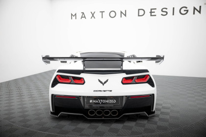 Zadní spoiler křídlo Chevrolet Corvette Stingray / Grand Sport C7 carbon - horní úchycení