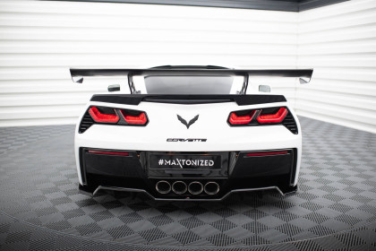 Zadní spoiler křídlo Chevrolet Corvette Stingray / Grand Sport C7 carbon - spodní úchycení