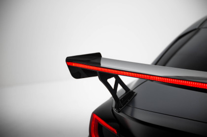 Zadní spoiler křídlo + LED Toyota GR86 carbon - široké úchycení