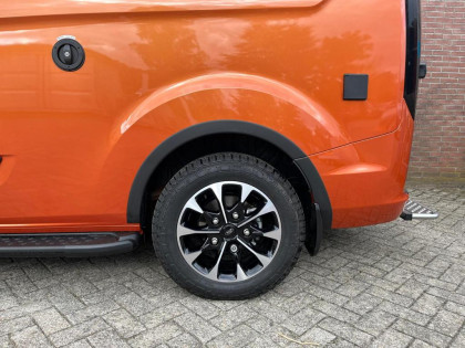 Plastové lemy blatníků pro FORD Transit Custom MK1 Facelift 2018-2023 s TÜV