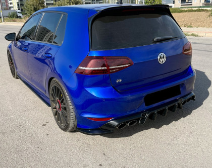 Splittery zadní boční pro VW VOLKSWAGEN Golf MK 7 R 2013-2016 Versiyon 2