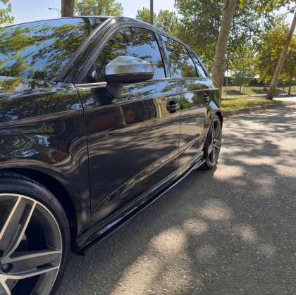 Prahové lišty pro AUDI S3 / A3 S-Line Sportback 8V Facelift 2016-2019