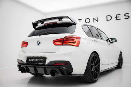 Spoiler BMW 1 M-Pack / M140i / Standard F20 černý lesklý plast