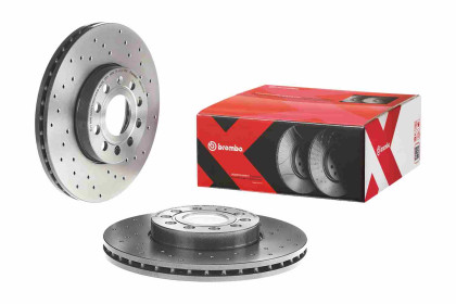 Sportovní brzdové kotouče Brembo - přední chlazené - Seat Altea/Altea XL/Leon/Toledo 288mm