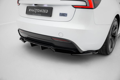 Spoiler zadního nárazniku V.2 Tesla Model 3 Performance Mk1 Facelift černý lesklý plast