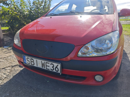 Zimní clona masky chladiče horní Hyundai Getz (2005-2011) po faceliftu