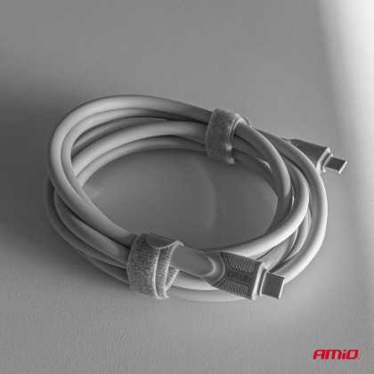 Kabel USB-C TO TYP-C 60W 100cm FullLINK model X111 AMiO-04291