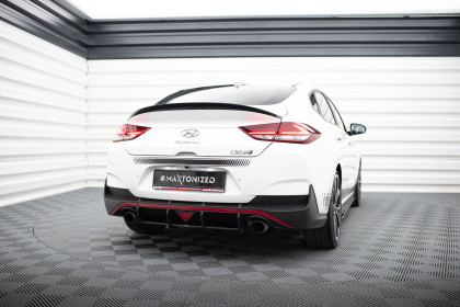 Spoiler zadního nárazníku Street pro Hyundai I30 N Fastback Mk3 černý