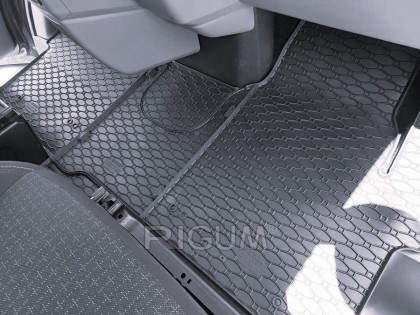 Gumové koberce RIGUM - Ford Tourneo/Transit Custom 2m 2024- + tunel