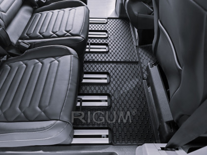 Gumové koberce RIGUM - Ford Tourneo Custom 2024- 2. řada 