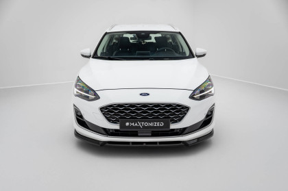 Spojler pod nárazník lipa V.2 Ford Focus Vignale Mk4 černý lesklý plast