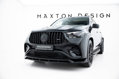 Spojler pod nárazník lipa Mercedes-AMG GLE 53 SUV W167 Facelift černý lesklý plast