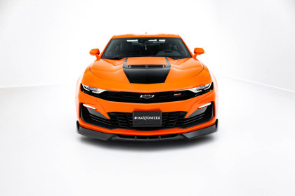 Spojler pod nárazník lipa V.2 Chevrolet Camaro SS Mk6 Facelift černý lesklý plast