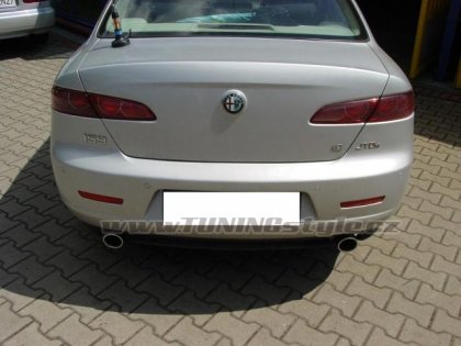 Sportovní výfuk ULTER SPORT Alfa Romeo 159 1,8/2,4 05-11 duplex 90mm