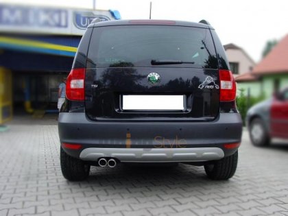 Sportovní výfuk ULTER SPORT Škoda Yeti I 09-12 single 145x75mm