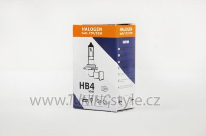 Žárovka HB4 9006 12V 51W Vertex white