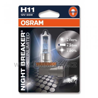 Žárovka Osram Night Breaker Unlimited 64211NBU H11 12V 55W