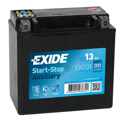 Akumulátor EXIDE 13AH 200A 12V STAR STOP