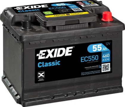 Akumulátor EXIDE CLASSIC P+ 55AH/460