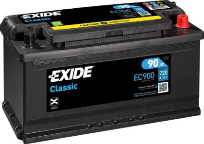 Akumulátor EXIDE CLASSIC P+ 90AH/720