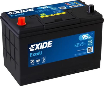 Akumulátor EXIDE EXCELL L+ 95AH/720A