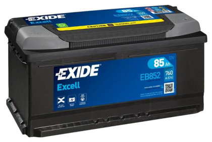 Akumulátor EXIDE EXCELL P+ 85AH/760A