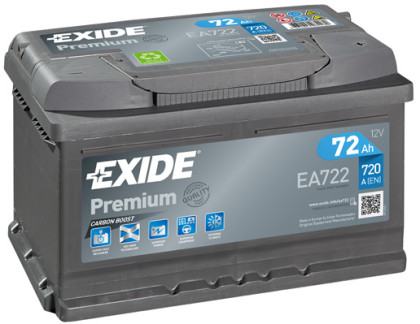 Akumulátor EXIDE PREMIUM P+ 72AH/720A