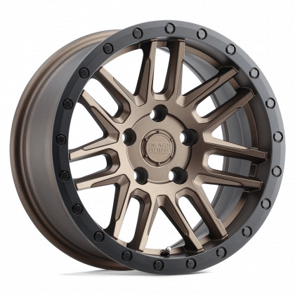 Alloy wheel Bronze W/ Black Ring Arches Black Rhino