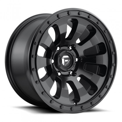 Alloy wheel D630 Tactic Matte Black Fuel