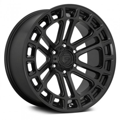 Alloy wheel D718 Heater Matte Black Fuel