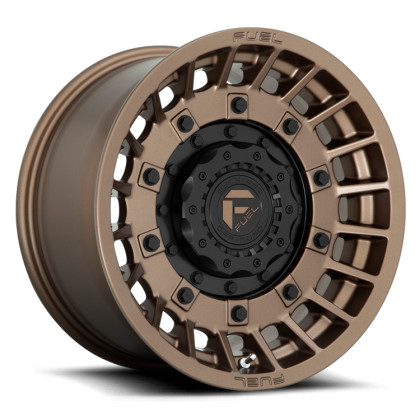 Alloy wheel D725 Militia Matte Bronze & Black Fuel