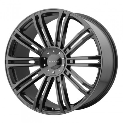 Alloy wheel KM677 D2 Gloss Black KMC