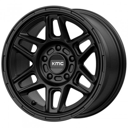 Alloy wheel KM716 Satin Black KMC