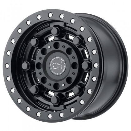 Alloy wheel Matte Black Garrison Beadlock Black Rhino