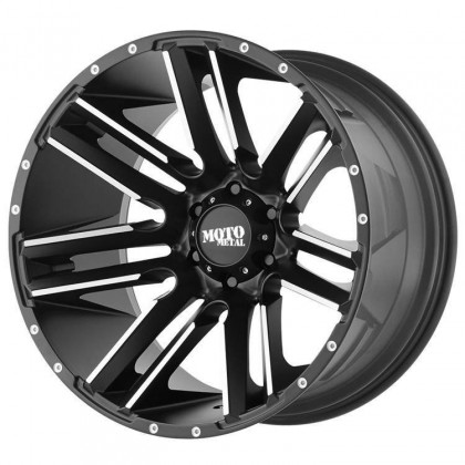 Alloy wheel MO978 Razor Satin Black Moto Metal