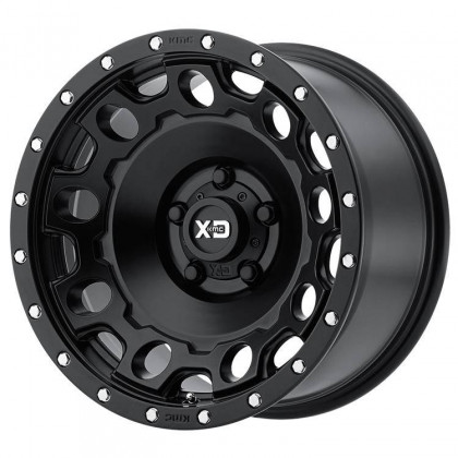 Alloy wheel XD129 Holeshot Satin Black XD Series