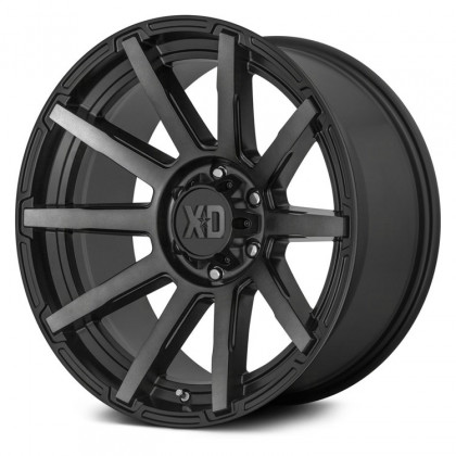 Alloy wheel XD847 Outbrake Satin Black/Gray Tint  XD Series