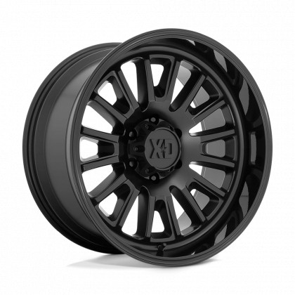 Alloy wheel XD864 Rover Satin Black W/ Gloss Black LIP XD Series