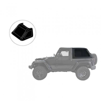 Cargo window cover Fastback Black Diamond Suntop