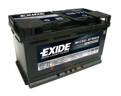 Аккумулятор exide 80ah