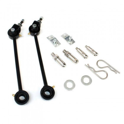 Front quick disconnect sway bar links kit TeraFlex Lift 0-2"