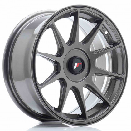 JR Wheels JR11 16x7 ET30 Blank Hyper Gray