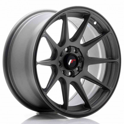 JR Wheels JR11 16x8 ET25 5x100/114 Matt Gun Metal