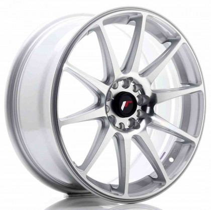 JR Wheels JR11 18x7,5 ET35 5x100/120 Silver Machined