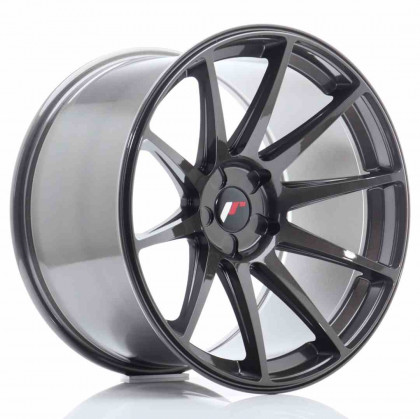 JR Wheels JR11 19x11 ET15-25 5H Blank Hyper Gray