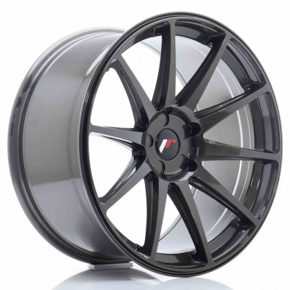 JR Wheels JR11 20x10 ET40 5H Blank Hyper Gray