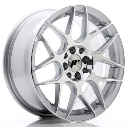 JR Wheels JR18 16x7 ET35 4x100 Silver Machined Face