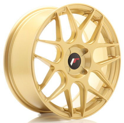 JR Wheels JR18 17x7 ET20-40 4H BLANK Gold